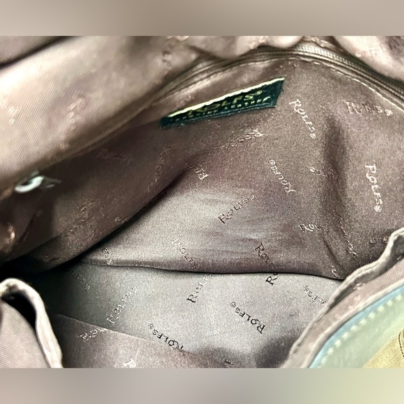 VINTAGE ROLFS LEATHER HANDBAG - Picture 9 of 16